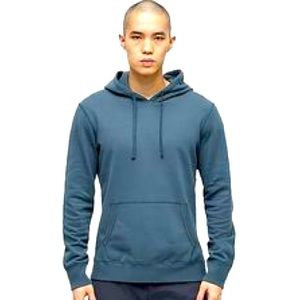 Reigning Champ Midweight Terry Pullover Hoodie - Pacific Blue - Size Large